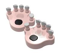 Koolenry Speaker Button Hand Exerciser Trainer Piano Hand Shape Corrector 2Pcs Hand Strengthener Posture Correction Tool B