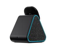 Koolenry Speaker Mini Bluetooth 5.0 Speaker Multi-Function Charging 15W Adjustable Magnetic Wireless Charging Stand for Desk Move High Aesthetic