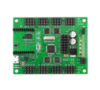 Koolenry SSC32-V2.5 32ch Multi-Channel Servo Controller with USB XBEE Interface Fit PC- LINUX for Hexapod Spider, Biped Robots