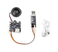 Koolenry -ST5B Serial Port Control Voice Player Module Voice Broadcast Custom Audio Module Single Chip Control Triggers Audio Kit MP3 Voice Module