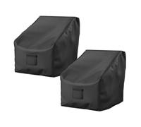Koolenry Stackable Courtyard Chair Covers, Lawn Furniture Stacked Chair Covers, Suitable for Outdoor Stackable Dining Chairs