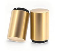 Koolenry Stainless Steel Automatic Beer Bottle Opener(2pcs), Magnetic Cap Design for Home Bars, Picnic, Camping, Hiking