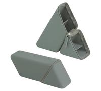 Koolenry Stylish Silicone Pen Holder for Desktop Office and Study Foldable Pencil Case Holder Grey