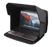 Koolenry Sun Shade for Laptop Sunshade Laptop Bag Foldable Hood Portable Privacy Screen Outdoor Working for Notebook