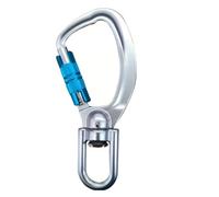 Koolenry Swivel Carabiner Clip 360° Rotatable Carabiner Big Auto Locking Carabiner C-Ring Climbing Equipment Survival Rescue