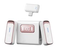 Koolenry SX88 Microphone 360° Sound Reception TYPE-C Plug and Play for Live Video Singing ETC Power Digital Display