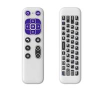 Koolenry T6 Bluetooth Remote Control Wireless Voice Air Mouse Gyroscope Somatosensory 2.4G Bluetooth Dual Mode Air Mouse White