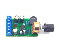 Koolenry TDA2822M Stereo Audio Amplifier Board 2.0 DC 1.8-12V Portable Radio Amplifier Board DC Power Supply