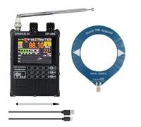 Koolenry TEF6686 Full Band Radio High Sensitivity Radio FM AM LW MW SW Shortwave 2.8 Inch Touch Screen with Antenna