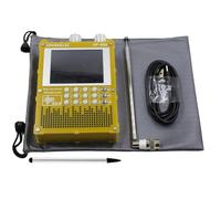 Koolenry TEF6686 High Sensitivity Radio DP-666 TEF6686 Radio High Sensitivity Radio DP-666 Full Band FM AM FM Short Wave Radio 2.8 Inch IPS Touch Screen Yellow