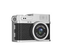 Koolenry Thumb 0.96 Inch 1080P Pocket Camera Student Sports Mini Portable Video Camera Retro Necklace Black