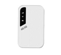 Koolenry Travel WiFi Hotspot Mobile SIM Card Slot 4G/5G 300Mbps Stable Connection Signal Supports Up to 10 Devices Asian Market Version A