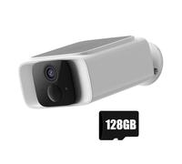 Koolenry TUYA 1080P Solar Camera 4G 128G Storage Outdoor Surveillance Camera Color Night Vision PIR Motion Detection Home Security Built-in Battery