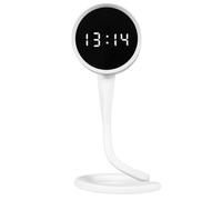 Koolenry Tuya Smart Clock Alarm WiFi Battery Camera 3MP Night Vision Mobile APP Remote View and Record SD Card Memory Camera A