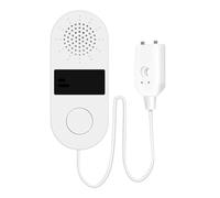Koolenry Tuya Smart Water Leak Detector 130DB Alarms with Sound Light Alarms130DB Water Leak Smart Home Water-Alarm Sensor App Control 2.4G WiFi, App Control, Sound & Light Alerts, Home Device
