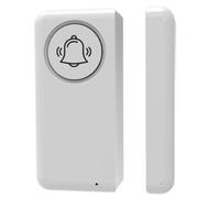 Koolenry Tuya Smart WiFi Door Sensor 90DB Anti-Theft Alarm Window Open Detector Voice Control Breaking in Protection