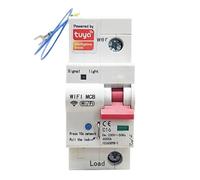 Koolenry TUYA Smart WIFI Energy Meter 1P Circuit Breaker with Leakage Protection with Kwh Metering, Monitoring Timer Relay and Leakage Protection 63A