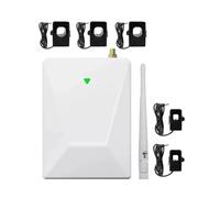 Koolenry Tuya WiFi Multi-Circuit 5 Channels Bi-Directional Power Energy KWh Meter Monitor AC90-480V with 5PCS CT Clamps 200A