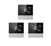 Koolenry Tuya WiFi Temperature Controller Switch Cool 3 Speed Fan Coil Unit Voice Temperature Controller 3Pcs