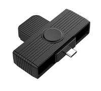 Koolenry Type C Smart Card Reader Memory ID Bank EMV Electronic DNIE Dni Sim Cloner Connector Adapter for OS, Type-C