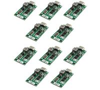 Koolenry Type-C USB Input Mini Battery Charger Board 8.4V 12.6V 16.8V Step-Up Boost Module for LiPo/Li-Ion Batteries 3S 2A