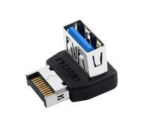 Koolenry Type E Converter TYPE-E to USB Converter USB3.1 TYPE-E 90 Degree Converter PH741B