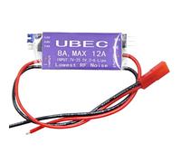 Koolenry UBEC Voltage Regulator Module for RC Airplanes Output 5V/6V Max 12A for 2-6S Lipo / 6-16 Cell Ni- Input Switch Model BEC 8A