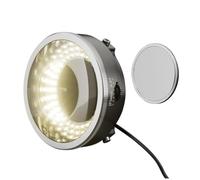 Koolenry Ultra-Bright 96 LED Lamp Microscope Polarized Ring Light Anti-Glare for Phone Soldering Repair Lab Illuminators