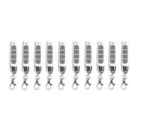 Koolenry Universal for Garage Door Gate System Remote Control 433MHz Wireless Duplicator 10pcs Compact Compatibility White