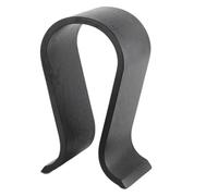 Koolenry Universal for over Ear Headphone Stand Holder Wooden Desktop Desk Display Hanger Stable Storage Organizer Black