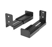Koolenry Universal Soundbar Wall Mount Depth Adjustment- 2PCS Speaker Support Under TV Bracket for Soundbars