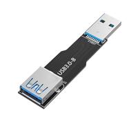 Koolenry USB 3.0 9Pin Card Adapter USB 3.0 9Pin Male toFemale Card Adapter forPC Laptop B