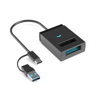 Koolenry USB 3.1 to M. 2 SSD Hard Drive Case M. 2 NVMe SSD Enclosure, 10Gbps External for 2230/2242/2260/2280 M. 2 NVMe SSD