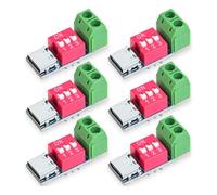 Koolenry USB-C PD Trigger Board Module PD/QC Decoy Fast Charging USB Type-C to 12V High Speed Charger Power Output Boost 6pcs