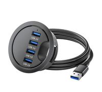 Koolenry USB HUB 3.0 Desktop Docking Station Computer USB Docking Station for Desktop Computers