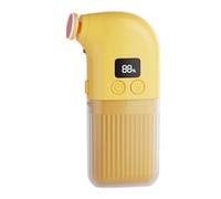 Koolenry USB-Powered Infant Nail Grinder, Electric Nail Art Machine, Manicure Grinder, Yellow, Portable Design