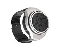 Koolenry USB Rechargeable Bicycle Audio Portable Wrist Watch Speaker Cool Lighting Bluetooth-Compatible Sports Music FM Radio D