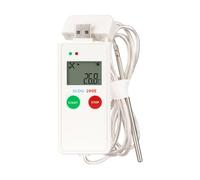 Koolenry USB Temperature Data Logger-for Cold Chain Monitoring Recorder 200 to 70° C Works Dry Ice for Storage Transportation Warehouse