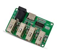Koolenry USB2.0 HUB Module 1 to 4 Hub Module 480Mbps TYPE-C Input HUB Expansion Board for Keyboard Mouse