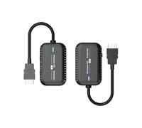 Koolenry USBC -Compatible Wireless Transmitter Receiver Extender Kit 1080P@60HZ 30M Wireless Display Dongle for TV Camera Wireless Transmitter Receiver Extender