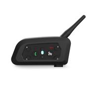 Koolenry V6 PRO 800M Motorcycle Bluetooth Helmet Headset Intercom for Motorbike 6 Riders BT Wireless Waterproof Interphone
