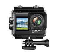 Koolenry V6R 6K Ultra HD Action Camera Dual Screen 30fps WIFI 30M Waterproof EIS Anti-Shake Sports Cam for Loop Recording