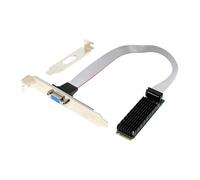 Koolenry VGA Single Port 2K GPU Graphics Card Embedded Industrial-Grade Network Adapter AST2400 2K VGA to M. 2 M Key 2280