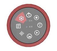 Koolenry Video Playback Xiaozhi AI Circular LCD Display Video Playback Xiaozhi AI Electronic Photo Album Knob Screen