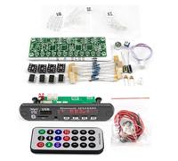 Koolenry Voice-Activated Level Indicator Bluetooth 5.0-Compatible Speaker FM Radio DIY Electronics Kit