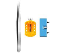 Koolenry Watchmaker Repair Tool Kit Watch Opener Wrench Back Cover Remover Opening Tools for Battery Change Watch Repair Tool