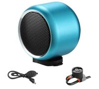 Koolenry Waterproof Bicycle Speaker Portable Small Traveling Wireless Cycling Stereo Loud Sound Shower Blue