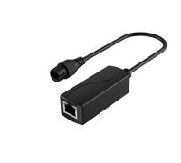 Koolenry Waterproof for Passive 24V Device Compatible Gigabit PoE 48V to 24V Converter, IEEE802.3af/At, RJ45 Port Output 24V/1A Water