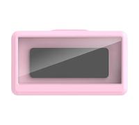 Koolenry Waterproof Home Wall Mounted Phone Holder Box Shower Sealed Storage forSmartphones Pink