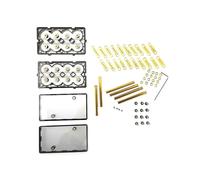 Koolenry Welding Free DIY Tool Spliceable Battery Box Battery Holder for 12V 24V 48V Energy Storage Kit Support High Current 18650-8